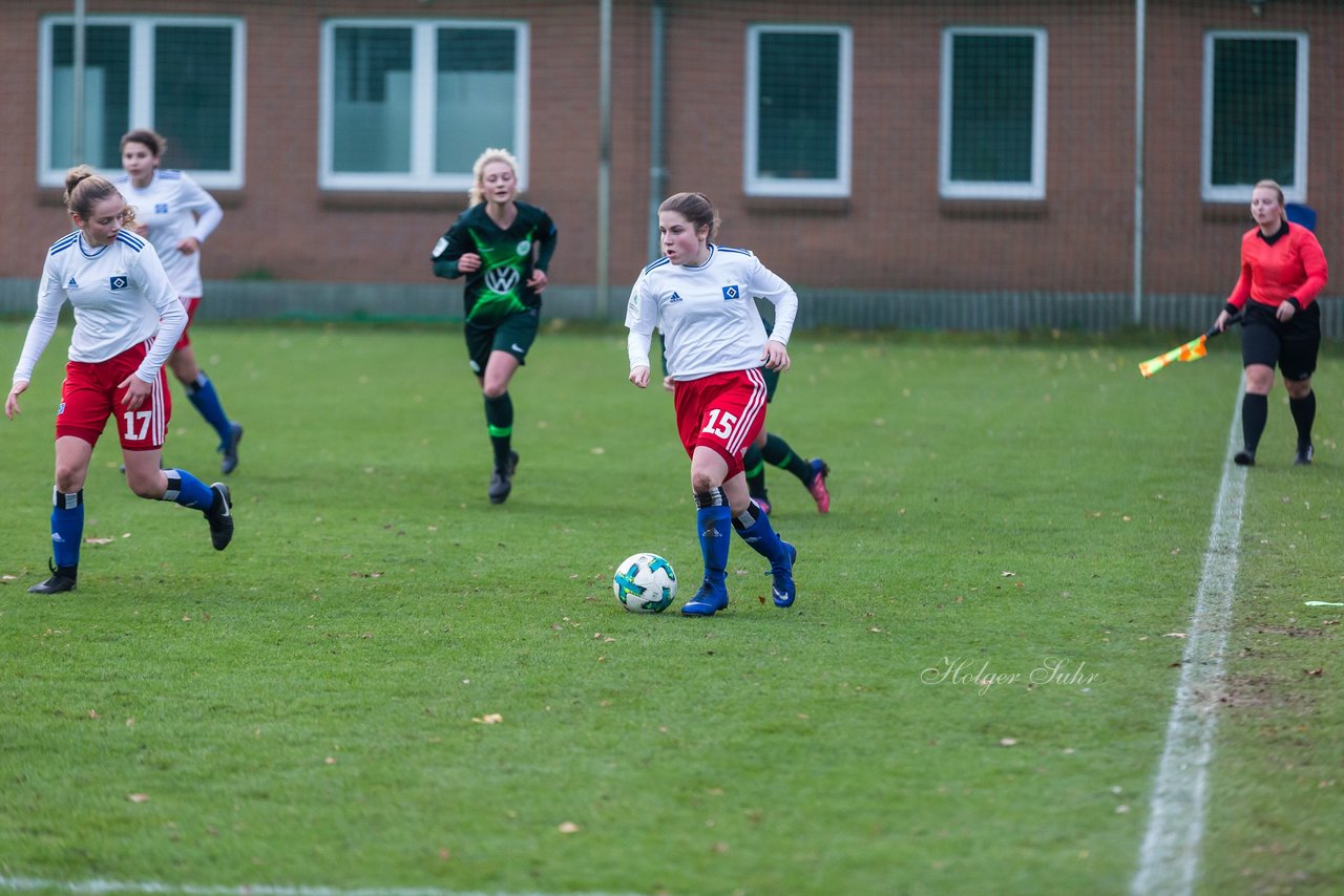 Bild 285 - B-Juniorinnen HSV - VfL Wolfsburg : Ergebnis: 2:1